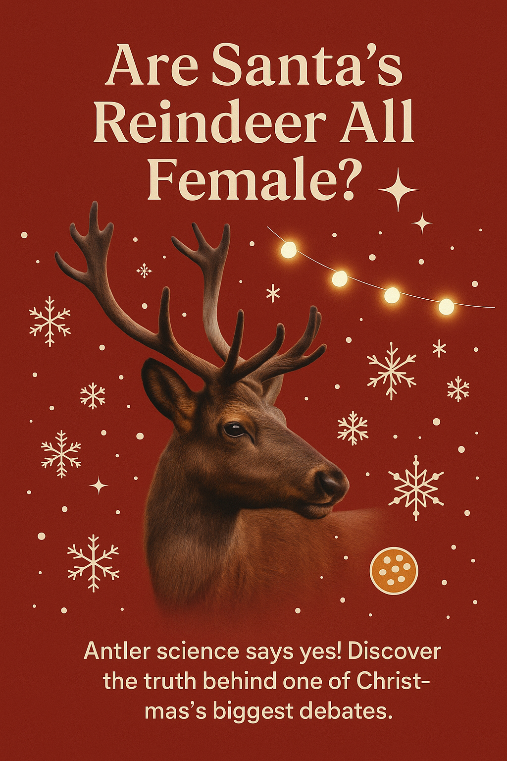 Are Santa’s Reindeer All Female? 🦌✨